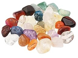 NKlaus 100g Pietre burattate Multi Mix 15-20 mm Pietre curative Pietre Gemme Gioielli Decorazione 14700