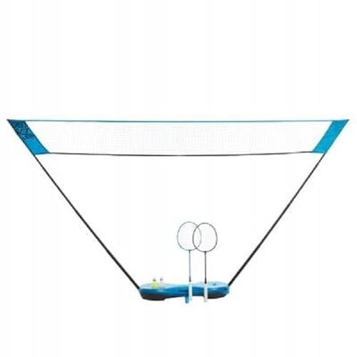Badminton-Set Badmintonnetz Tennisnetz Mobiles Federball-Set 2 Rakeits