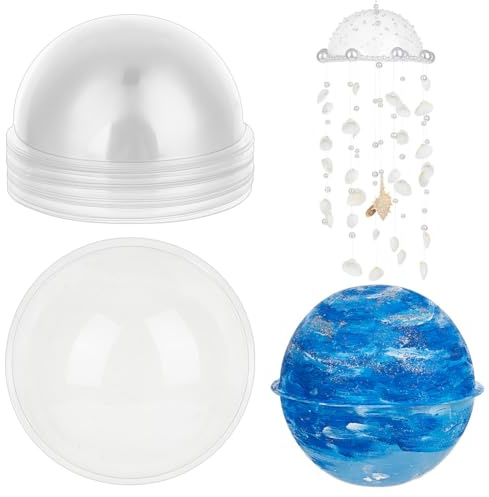 OLYCRAFT 20 pz 15cm Mezza Sfera Cupola Trasparente per Caramelle Cupole A Mezza Sfera In PVC Porta Caramelle Cupole Shaker per La Realizzazione di Cartoline Cupole Dimensionali In Plastica Trasparente