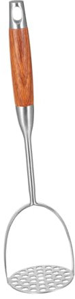 HOLIDYOYO 1pezzi Schiacciapatate in Acciaio Utensile Da Cucina Per Schiacciare Facile Da e Trasportare Design Antiscivolo Per Appendere