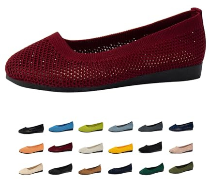 Ballerinas Women's Ballerina Shoes Summer Shoes Flat Barefoot Shoes Low Shoes with Traditional Design for Women Girls Comfortable Elegant Leisure Sporty Espadrilles Dirndl Barefoot Leisure Fashion