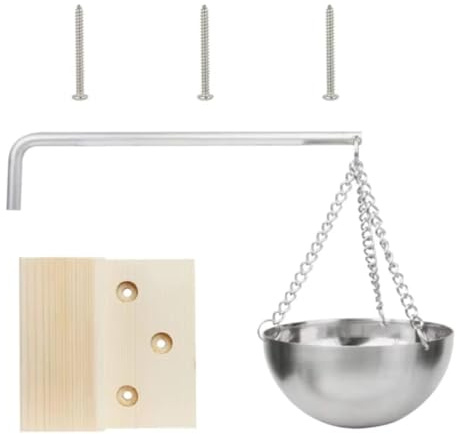 Tasse à huile de sauna en acier inoxydable - Parfums de sauna - Pour huiles essentielles - Accessoires de chambre - Facile à utiliser