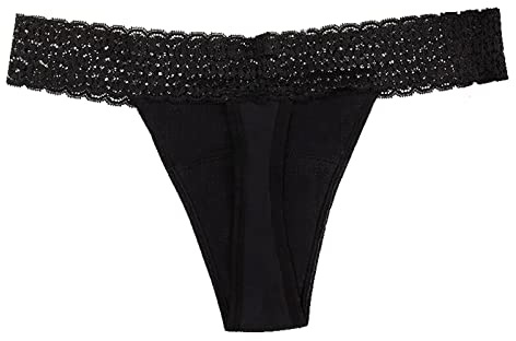 Générique String menstruel | Flux léger à Moyen | String menstruelle | Tanga menstruelle | Coton | Tanga menstruel Lavable et réutilisable | idéal Fin de règles | Protection périodique Komfort