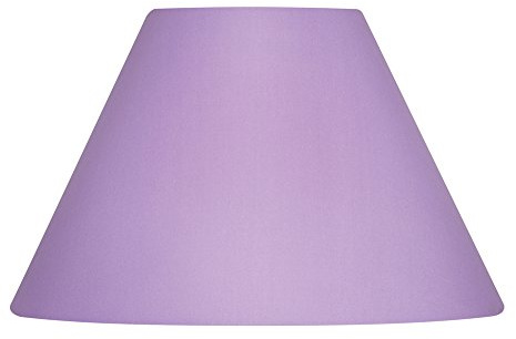 Oaks Lighting S501/10 LI Cotton Coolie Shade, 10-inch, Lilac, Fabric