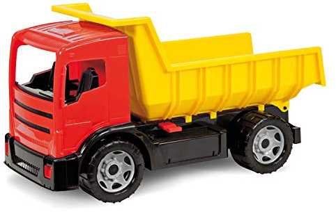 Lena 2060 - Camion 63 x 35 x 27 cm, rosso/giallo