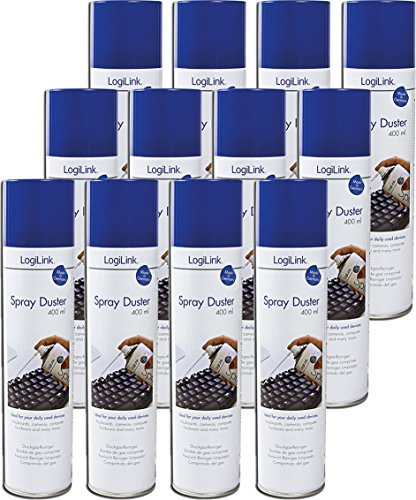 LogiLink - Limpieza de aire comprimido spray (400 ml)