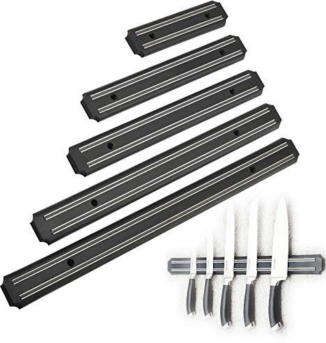 Forte Couteau Magnétique Support Mural Couteaux Racks Porte-Rayures Bar Plateau Organisateur Maison Cuisine Couteaux Accessoires (55cm)