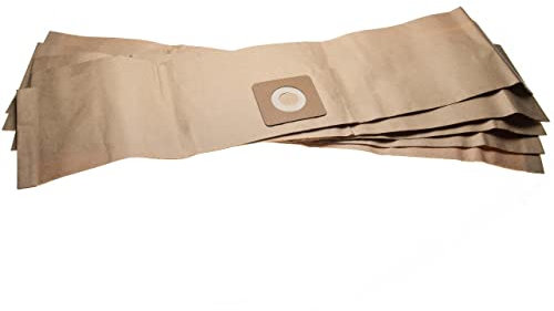 vhbw 5x sacchetti compatibile con Bosch UniversalVac 15 aspirapolvere - in carta, 85.95cm x 19.9cm, marrone