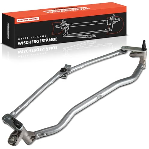 Frankberg 1x Scheibenwischer Wischergestänge ohne Motor Vorne Kompatibel mit Cordoba 6L2 1.2L 2.0L Stufenheck 2002-2009 Ibiza III 6L1 1.2L-1.9L Stufenheck 2002-2009 Replace# 6L1955601