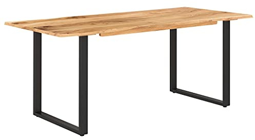 vidaXL Esstisch 180×90×76 cm Massivholz Akazie