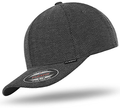 Flexfit Original Basecap Baseball Cap Kappe Heringbone -S/M