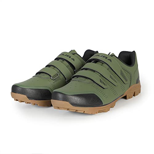 Endura Zapatos Hummvee XC para Hombre, Verde Oliva, 41.5