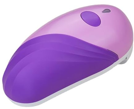 Can Opener,Handsfree Electric Can Opener Tin Opener One Touch Automatically Open The can for Any Size Smooth Edge for Arthritis Hands Elderly Chefs (Purple)