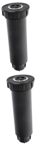 Yardenfun 2pcs Material Lawn Irrigation Sprayer Garden Sprayer Greening Sprinkler Heads Easy to Change Nozzles Sprinkling Coverage Random Style
