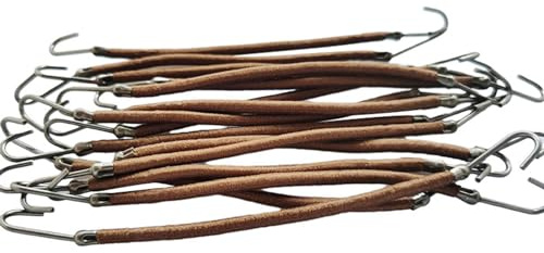YCHUCH Paquete de 10 ganchos elásticos para el cabello, coleteros coloridos y cómodos para el cabello