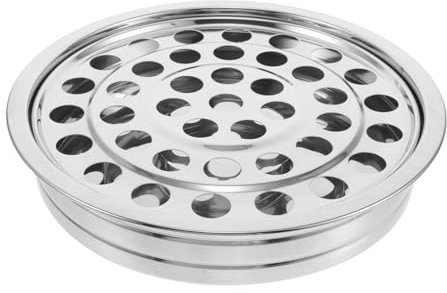 Garneck 40loch Stapelbares Kommuniontablett Aus Edelstahl Mit Löchern Elegantes Servierbrett Für Kirchen Großes Brottablett Für Feierliche Kommunionsfeiern Und Christliche Zeremonien