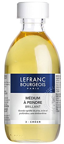 Lefranc & Bourgeois Malmittel, Farbloses Malmittel für Ölfarben in 250 ml Flasche