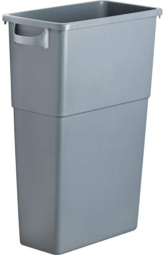 Genuine Joe Space-Saving Waste Container, 23 Gal