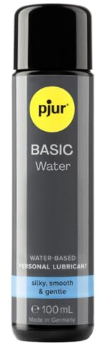 pjur BASIC Water-based - Gleitgel auf Wasserbasis für Einsteiger - auch für Toys geeignet (100ml)