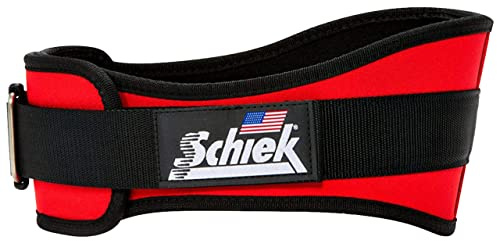 Schiek Sports Gewichthebergürtel Modell 2006 (ROT, S(69-81cm))