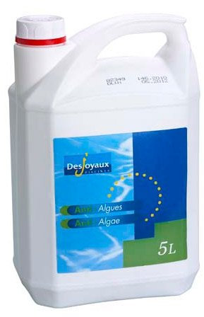 Desjoyaux Pools - Premium Grade Algaecide 5L – Long-Lasting Algae Prevention & Treatment for Swimming Pools, Hot Tubs & Spas – Powerful Pool Chemical for Clear Water, Prevents Green Algae Growth