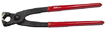 ADW Kneifzange Klemmzange Rabitzzange 220 mm rot isoliert