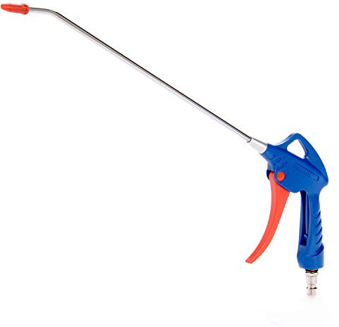 Druckluft Ausblaspistole - Luftstrahlrohr 300 mm Länge mit Schnellkupplungsadapter IMPLOTEX