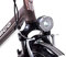 Ammaco Front Centre Fork E-Bike Electric Bike Headlight Light LED Retro Style Black Wateproof