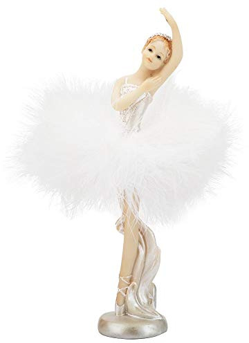 5.9 tum balettdansare staty, ballerina-figur, vacker dansarstaty, bästa present till flickor, heminredning, kontorspydnad(3#)