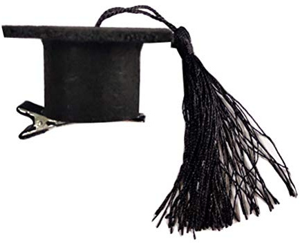 Abaodam Mini Doktorhut Clip Abschlusshut Party Stereoskopischer Kopfschmuck Kopfst¨¹ Abschlussfeier Dekoration Partyzubeh?r