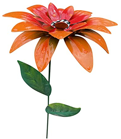 YIWOYI Piquets de jardin en métal pour plantes artificielles pour pelouse, cour - Décoration de jardin (C)