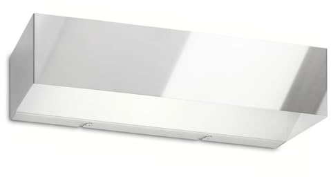BRILONER - LED Badezimmer Wandleuchte, LED Wandlampe für den Innenbereich, Wandstrahler für den Außenbereich,, Schutzart IP44 gegen Spritzwasser, Chrom