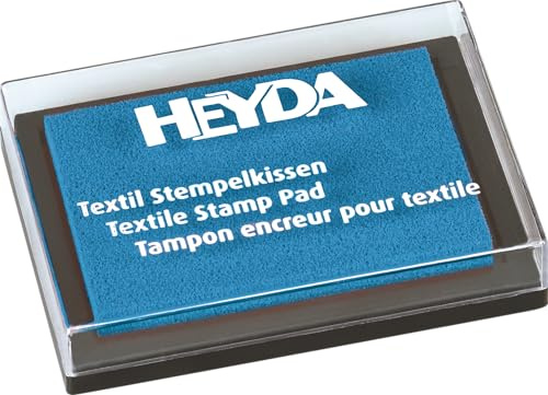 Heyda Stempelkissen Textil | himmelblau