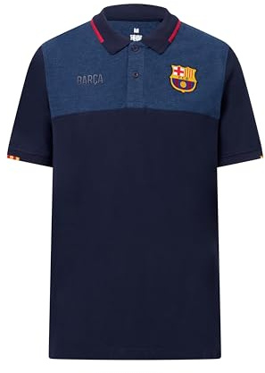 FC Barcelona - Camisa de polo Oficial Cat-new Barça, Unisex Adulto, S