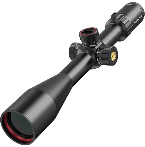 WestHunter Optics HD SFP Mira Telescópica, Tubo 30 mm, táctica de precisión, 1/10 MIL- Indicada Únicamente para Actividades Deportivas