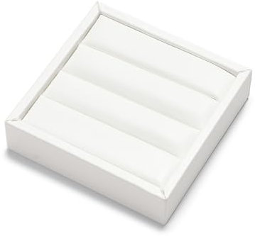 Oirlv PU Leder Ringständer Ring Ausstellungsständer Ringtablett Organizer Halter Ohrstecker Ring für Organizer