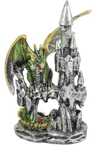 HAPINARY Halloween-Accessoires Schloss- Und Drachendekor Tafelaufsatz Für Den Halloween-Tag
