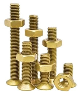 Aqxyju M2 M2.5 M3 M4 M5 M6 Messing Kupfer 2 in 1 Flachkopf Kreuzschraubenmutter Kombinationssatz Kreuz Senkkopfschraube Sechskantmuttern(M6x30mm-5Sets)