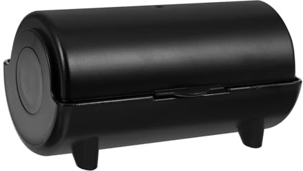 Herramienta para Absorber Aceite de Manicura Compacta y Portátil | Lámina de Papel Absorbente, Plástico Negro, Uso en Casa y Exterior, para Retirar Exceso de Aceite