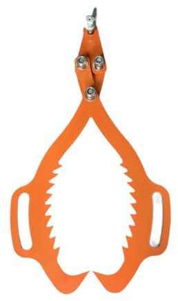 Sharplace Log Tongs Log Lifting Grapple Hook Firewood Handling Practical Manual Dragging Outdoor Non Slip Grip Skidding Tongs Carrier