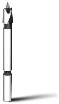 Broca Forstner de 10 mm para madera, Forstner Bits Ø 10 mm, longitud 90 mm, brocas con vástago redondo