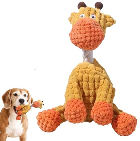 Dog Toys Indestructible,2026 New Indestructible Plush Dog Toy,Chew Buddy Companion for Heavy Chewers Dogs Toys for Small,Indoor Pups Teething Small Medium Large Dogs Playing and Training (OG-1)