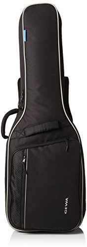 GEWA Gitarren Gig Bag Economy 12cm Polsterung für Konzertgitarre, E-Gitarre, Akustikgitarre, Westerngitarre, E-Bass, Akustikbass