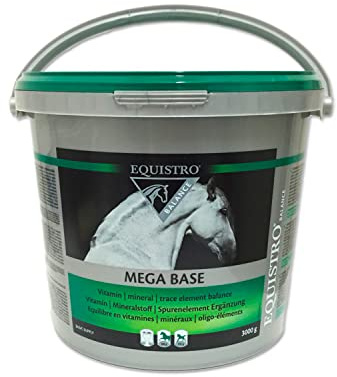 EQUISTRO® Mega Base | Complément Alimentaire pour Chevaux | Aliment minéral de qualité supérieure pour Soutenir Les Besoins nutritionnels | 3 kg