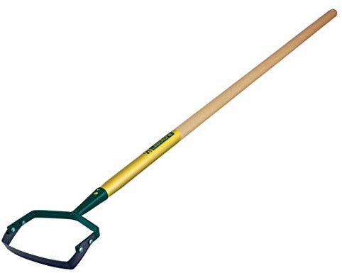 Leborgne, Grattoir de Jardin 16 cm Manche Bois Certifié PEFC 100% 150 cm, Lame fine très coupante en acier trempé en acier extra-dur, Outil ergonomique léger et maniable