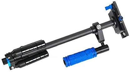 GOWE 63CM Foldable Mini Handheld Carbon Fiber Steadycam Camera Stabilizer