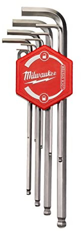 Milwaukee Innensechskantschlüssel-Satz 1.5mm-10mm 9-teilig metrisch