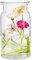 TREND FOR HOME Große Glasvase Hoch 29.5 cm Blumenvase Gross Bodenvase Glas Große Vase Amaryllis Vase Tulpen Runde Glasvase Zylinder Durchsichtig Große Vasen für Boden | Ø 16 cm | Sunflower