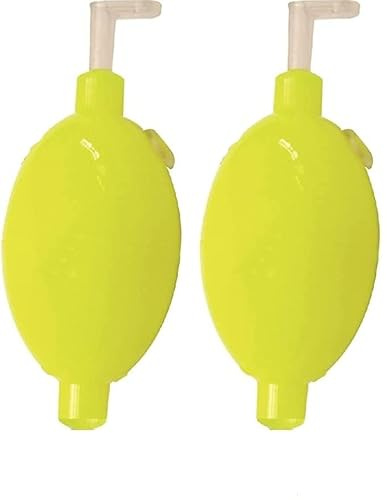 blntackle76 Set 2 Wasserkugeln rot, gelb, klar oval 8,15, & 30 Gramm, Blase wasserkugel Ei + gratis Petri Aufkleber