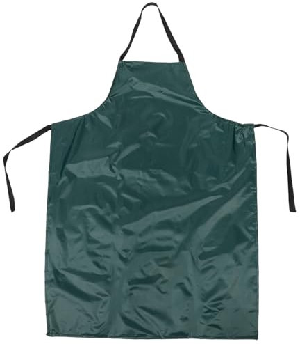 Ciieeo Küchenschürze kitchen apron arbeitsschürze schutzanzüge Schürze in Grün lange Friseurumhang aus Stoff Malerschürze Schürzen für Friseur druckbar Ärmel Zubehör Küchentuch Damen